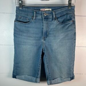 Levi's Classic Women’s Bermuda Shorts, “Signature by Levi Strauss & Co."